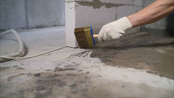 Crawl space vapor barrier installation in Lewis, IN